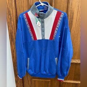 NWT 1990’s Jimmy Connors Slazenger vintage sweatshirt Large